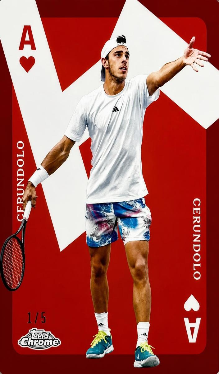 2024 Topps Chrome Francisco Cerundolo #CAS-FC card