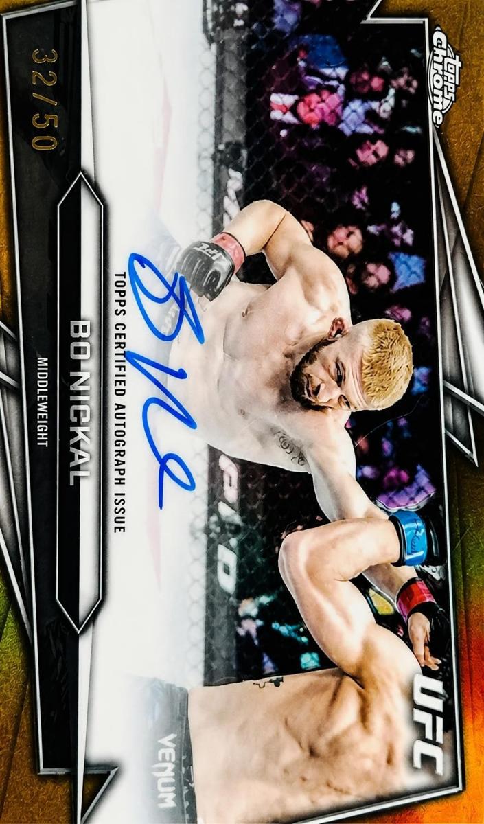 2026 Bo Nickal [Gold Refractor] #BAV-BN
