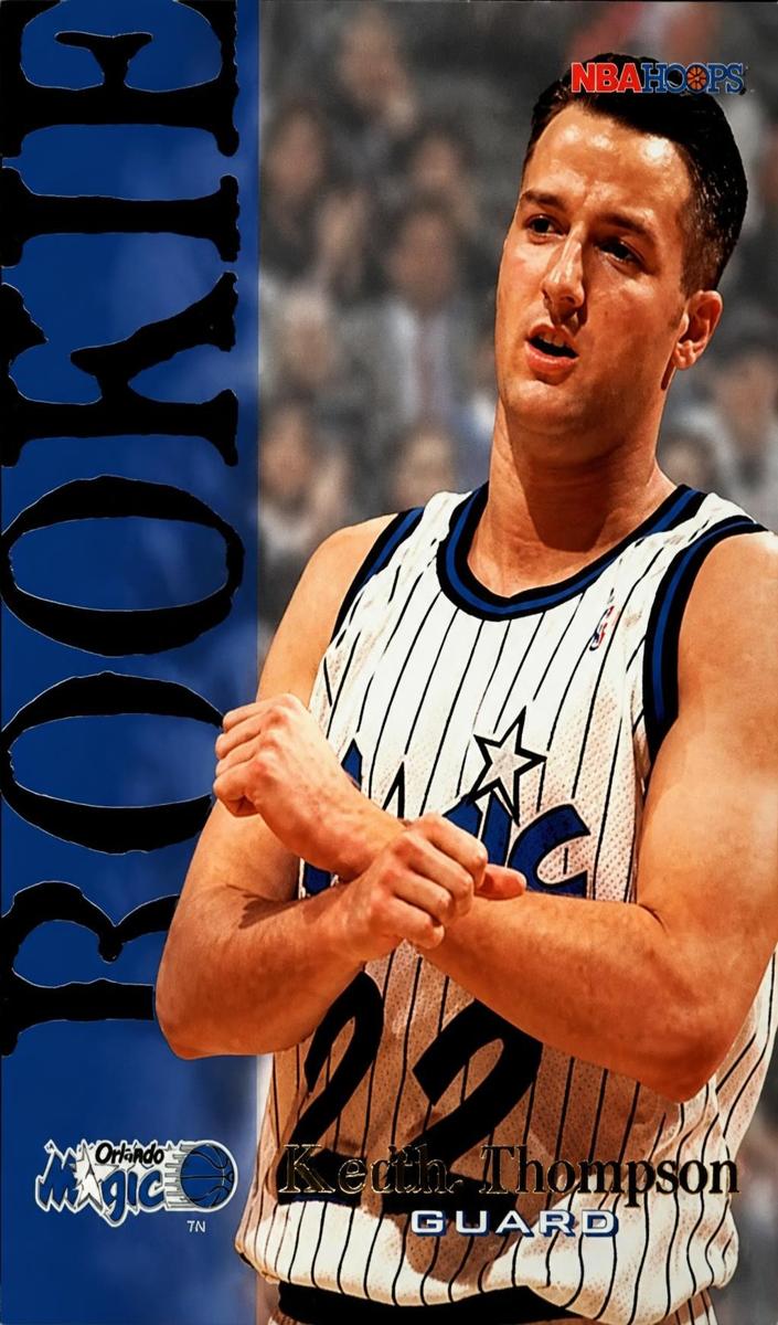 1994 Hoops Brooks Thompson #357 card