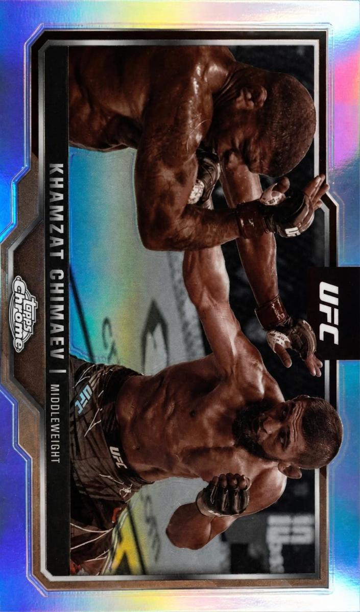 2025 Khamzat Chimaev [Sepia Refractor] #102
