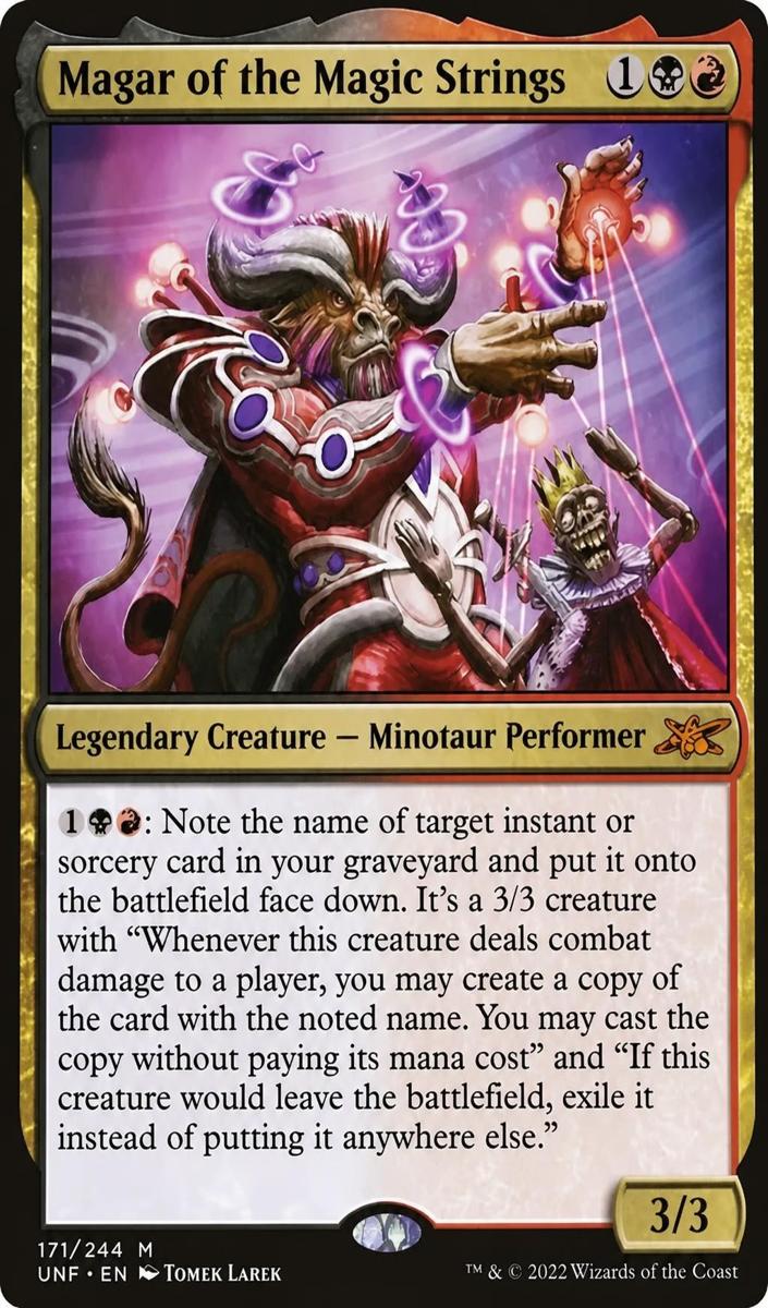 Magar of the Magic Strings - 2022 Magic The Gathering Unfinity