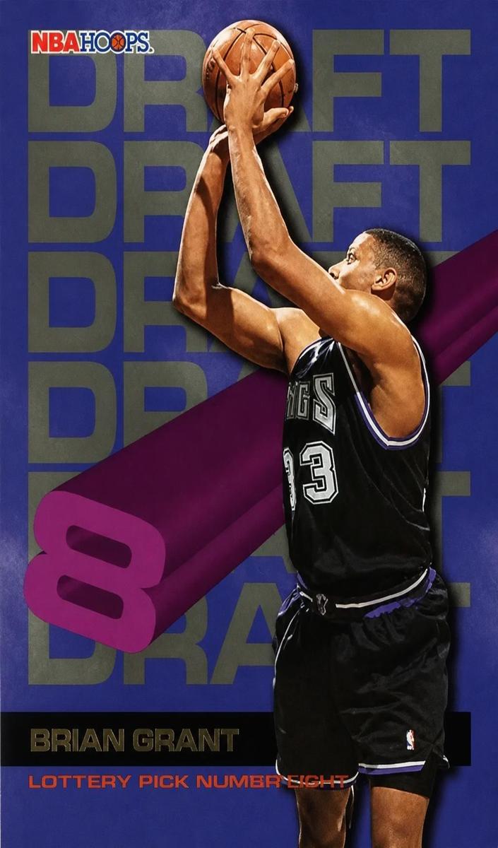 1994 Hoops Brian Grant #8 card