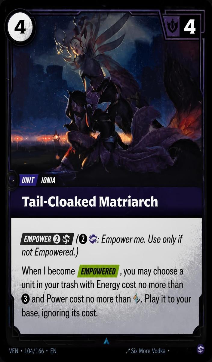 2026 Tail-Cloaked Matriarch [Foil] #104