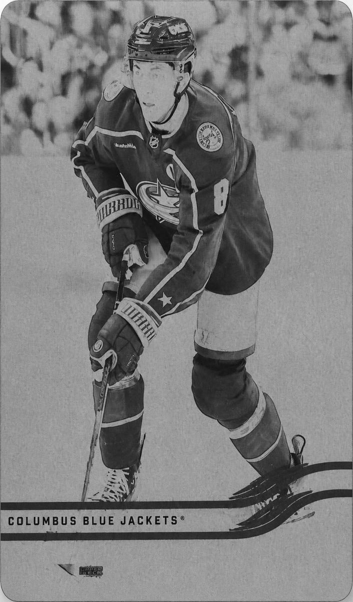 2025 Upper Deck Zach Werenski [Printing Plate Black] #44 card