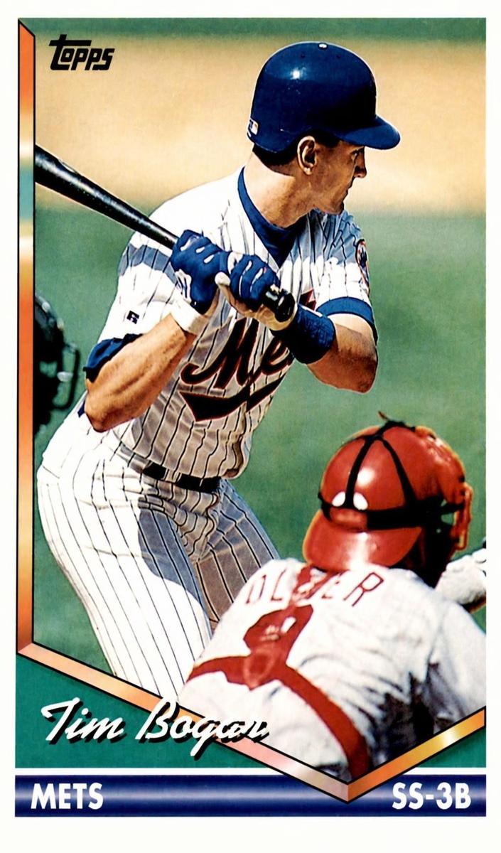 1994 Topps Tim Bogar #509 card