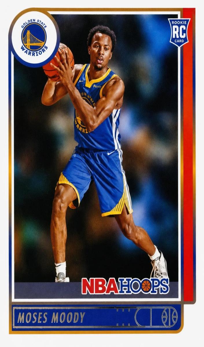 2021 Panini Hoops Moses Moody #229 card