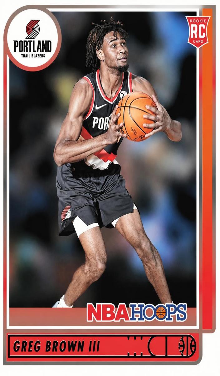 2021 Panini Hoops Greg Brown III #226 card