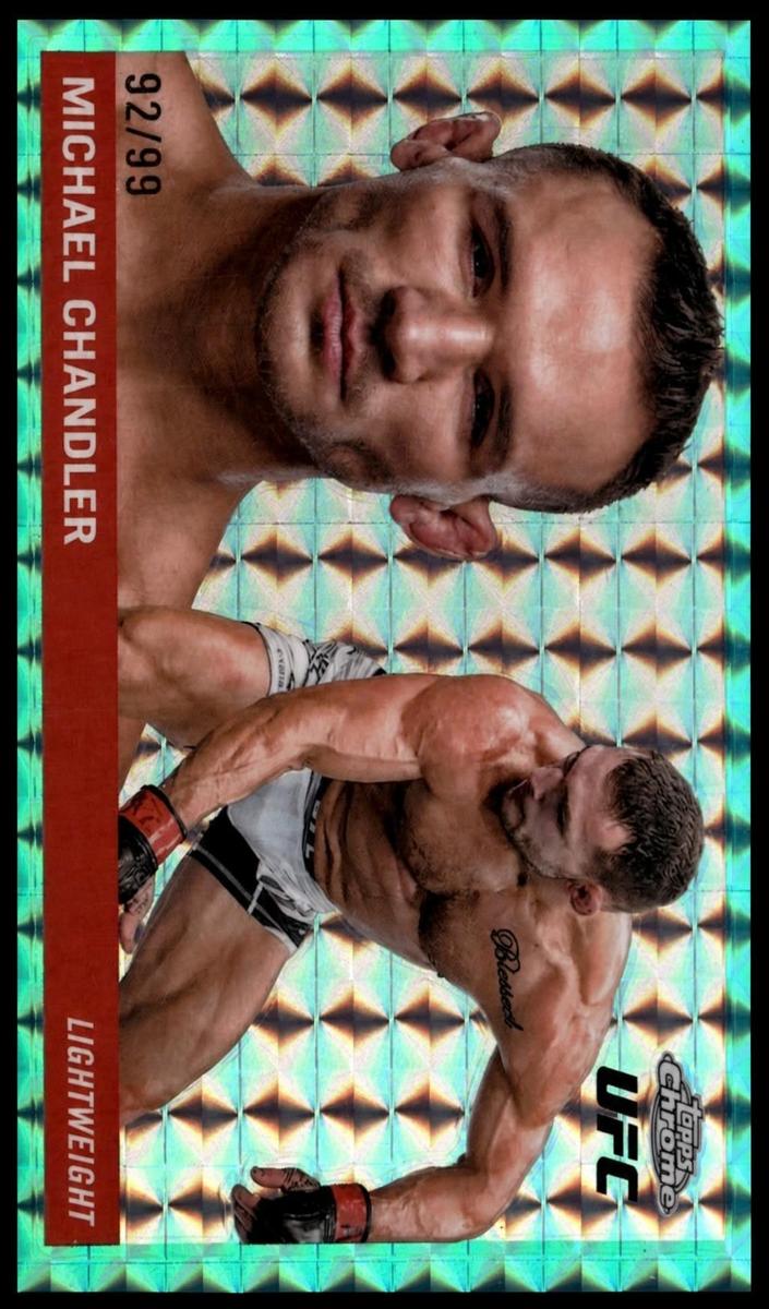 2025 Michael Chandler [Geometric Aqua Refractor] #55T-13