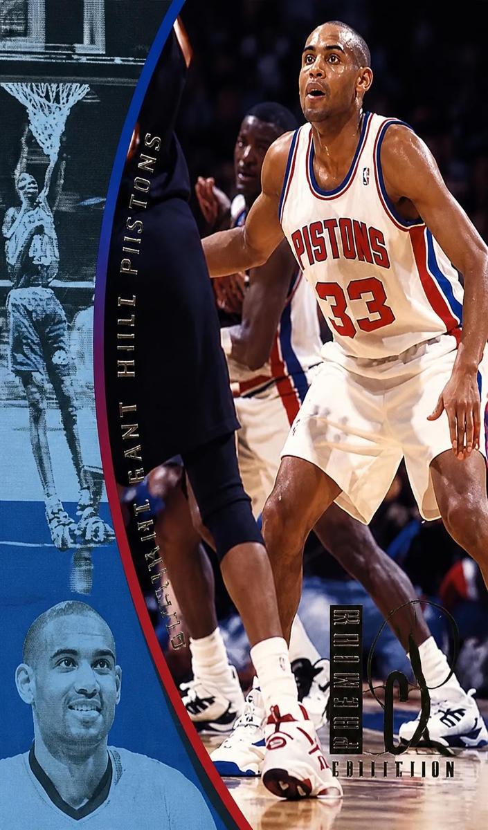 1994 Grant Hill [Die-Cut-Premium Collection] #DPC34