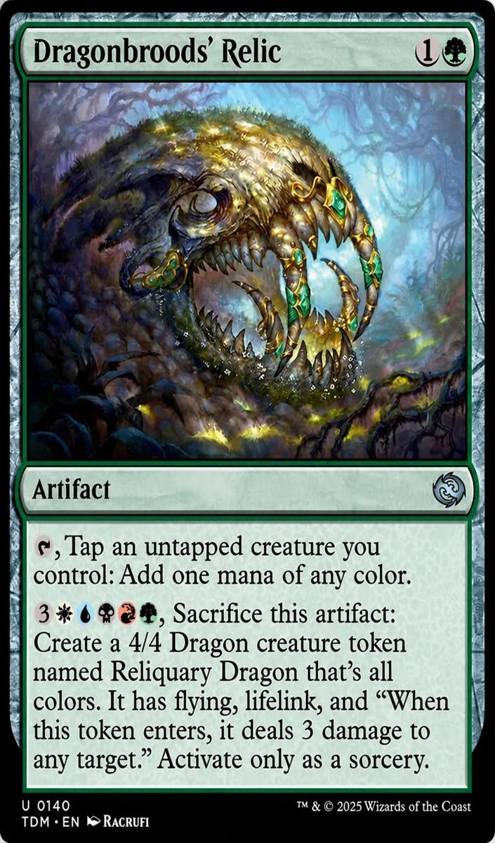 2025 Dragonbrood's Relic #140