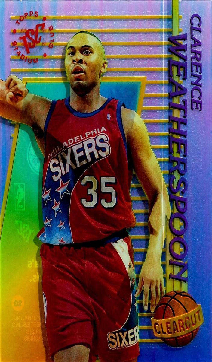 1994 Topps Stadium Club Clarence Weatherspoon #20 card