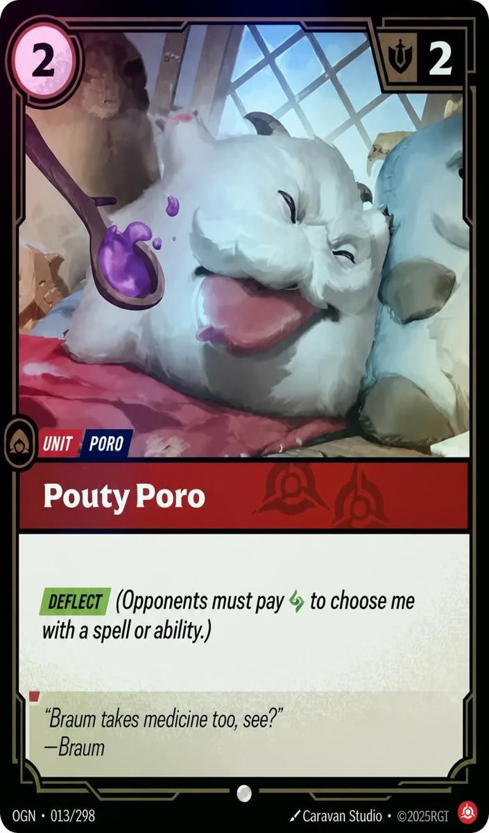 2025 Pouty Poro [Foil] #13