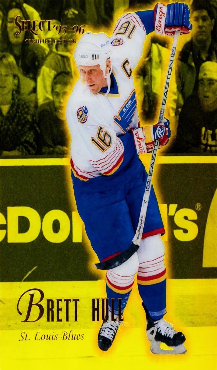 1995 Brett Hull [Mirror Gold] #4