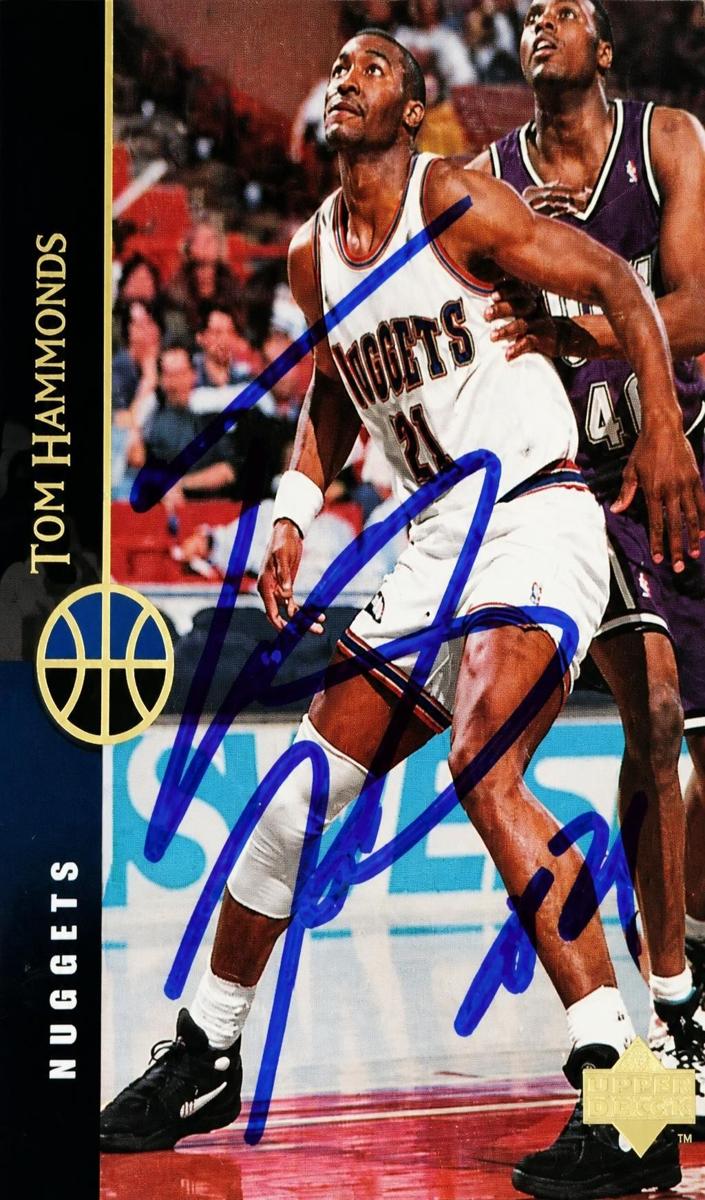 1994 Upper Deck Tom Hammonds #113 card