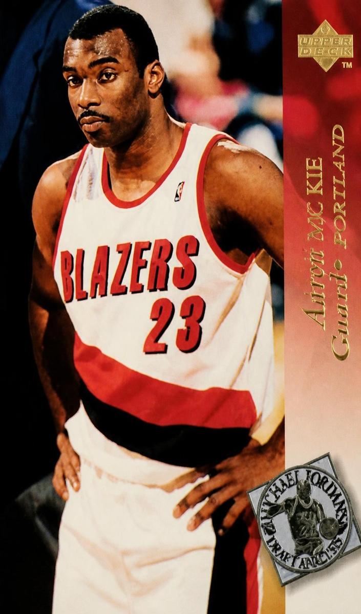 1994 Upper Deck Aaron McKie #195 card