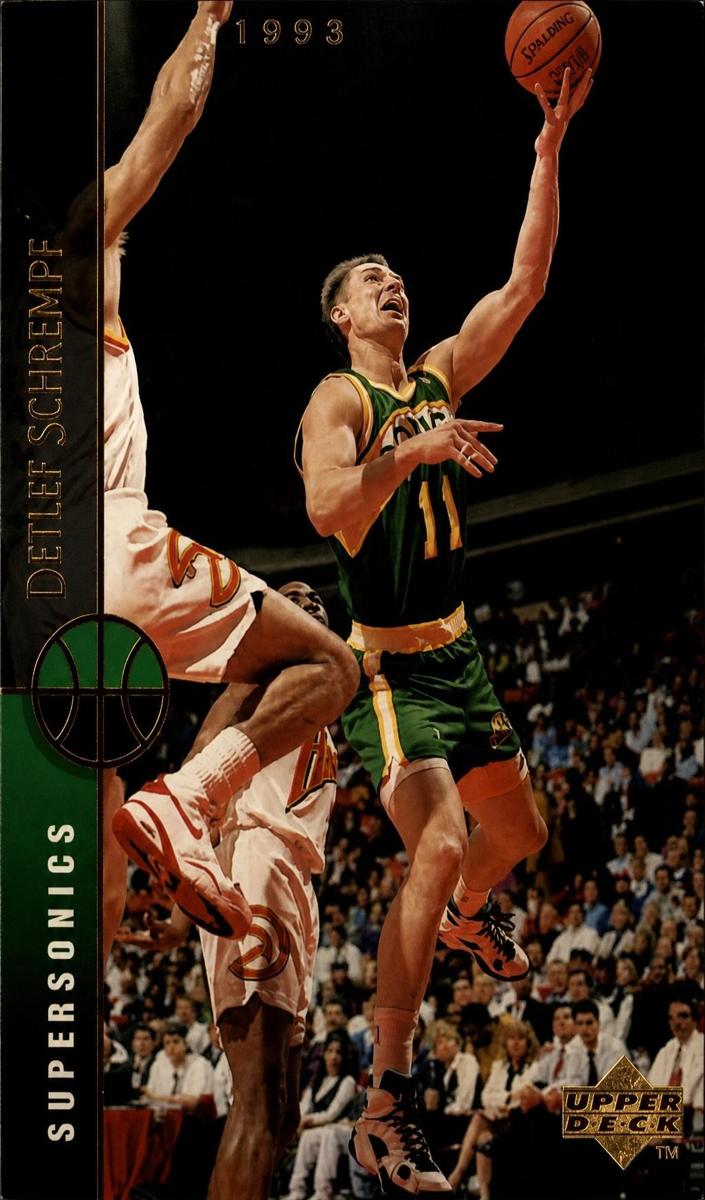 1994 Upper Deck Detlef Schrempf #312 card