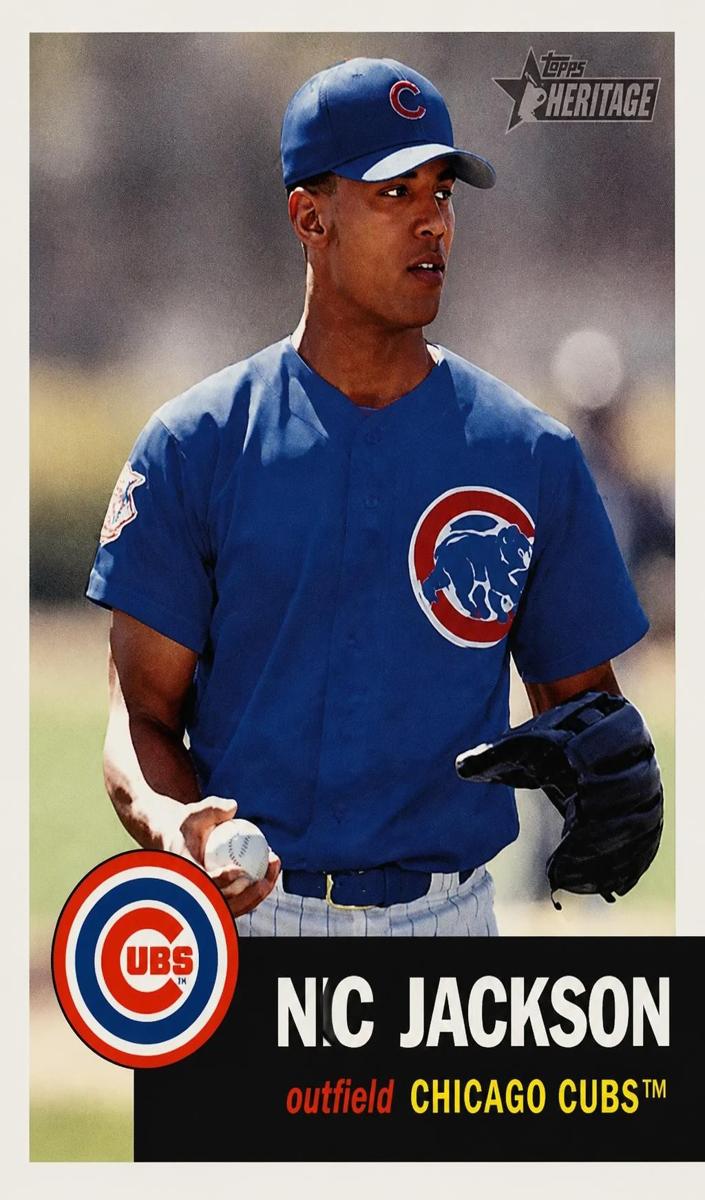 2002 Topps Heritage Nic Jackson #139 card