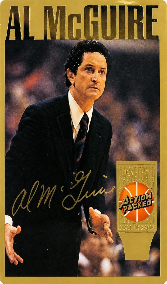 1995 Action Packed Hall of Fame Al McGuire #13 card