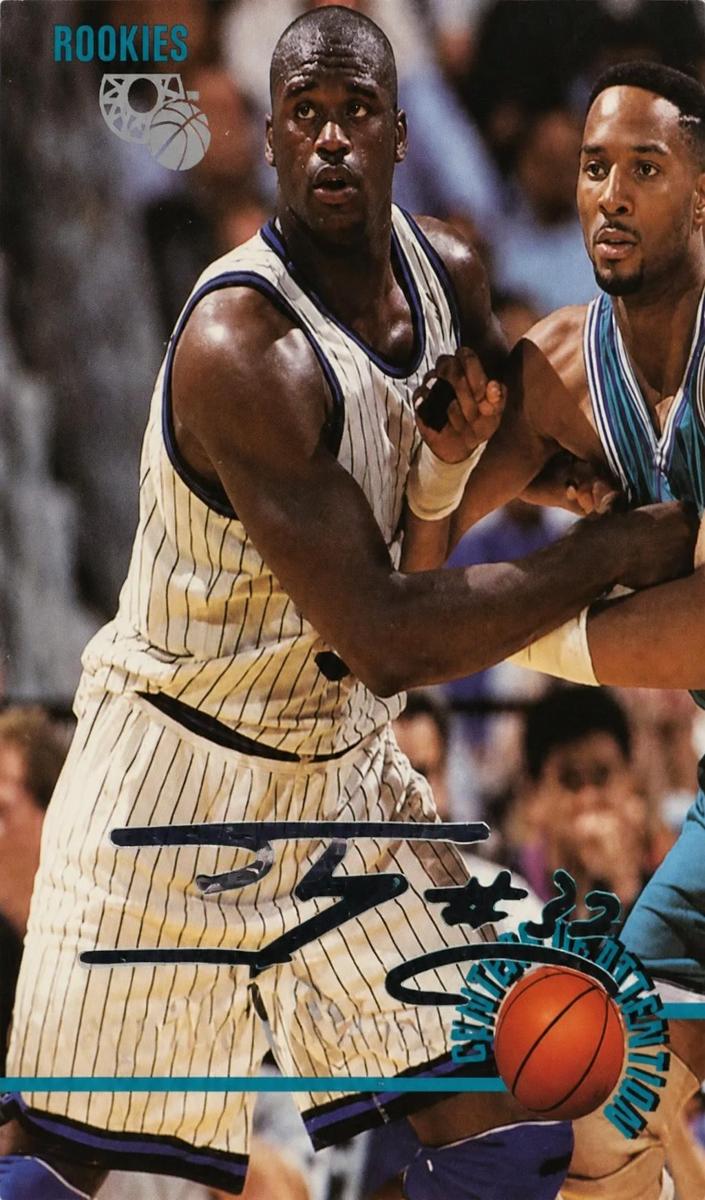 1995 Shaquille O'Neal [Silver Signature] #105