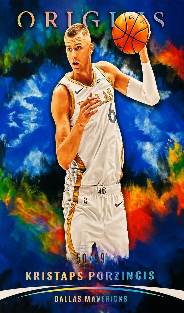 2021 Panini Origins Kristaps Porzingis [Gold] #39 card