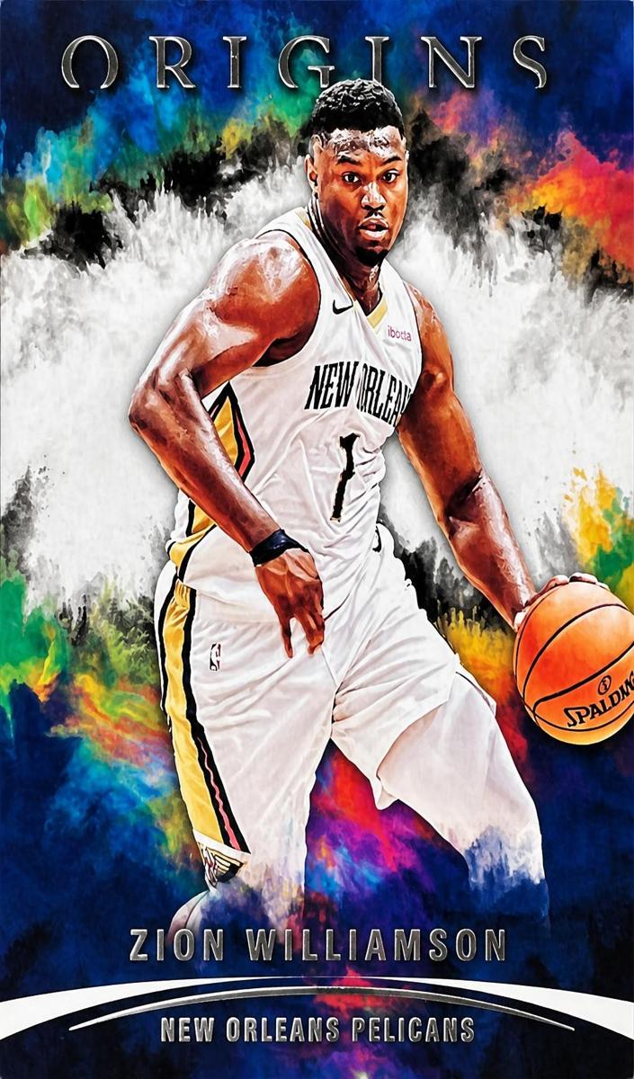 2021 Panini Origins Zion Williamson [Gold] #1 card