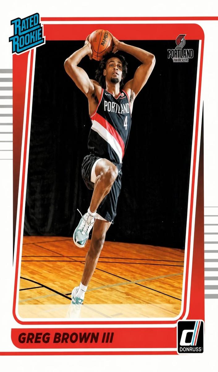 2021 Panini Donruss Greg Brown III #245 card