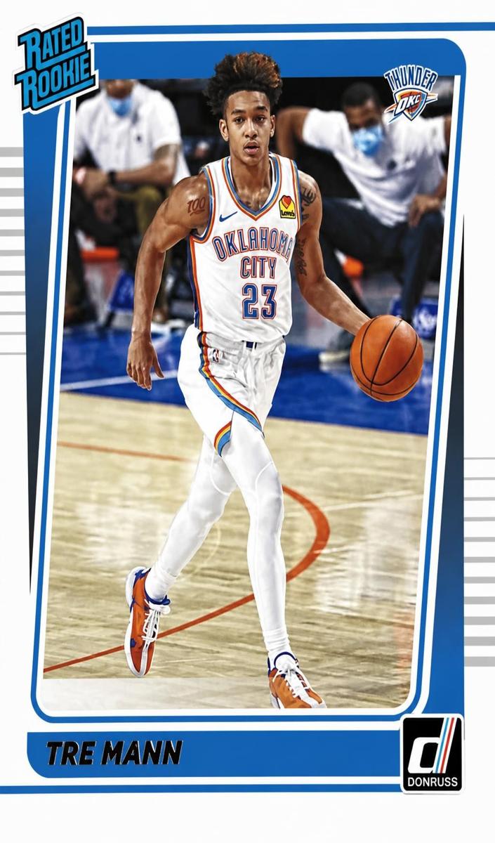 2021 Panini Donruss Tre Mann #218 card