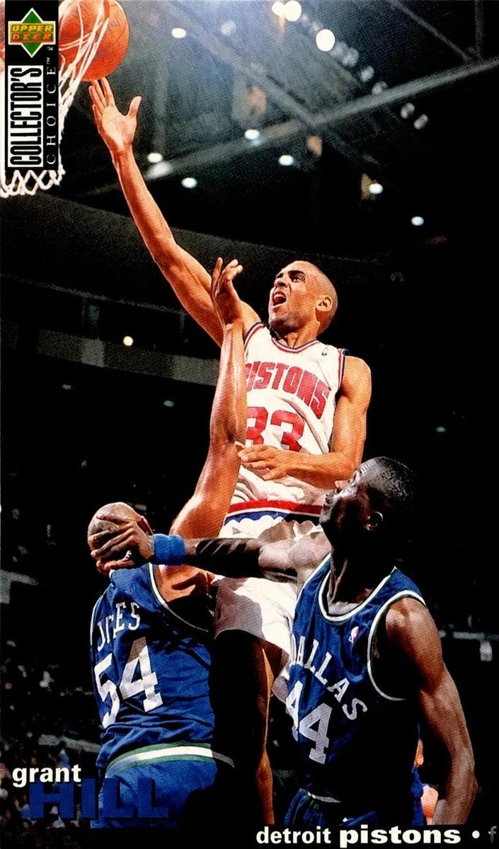 1995 Grant Hill [Platinum Player's Club] #33