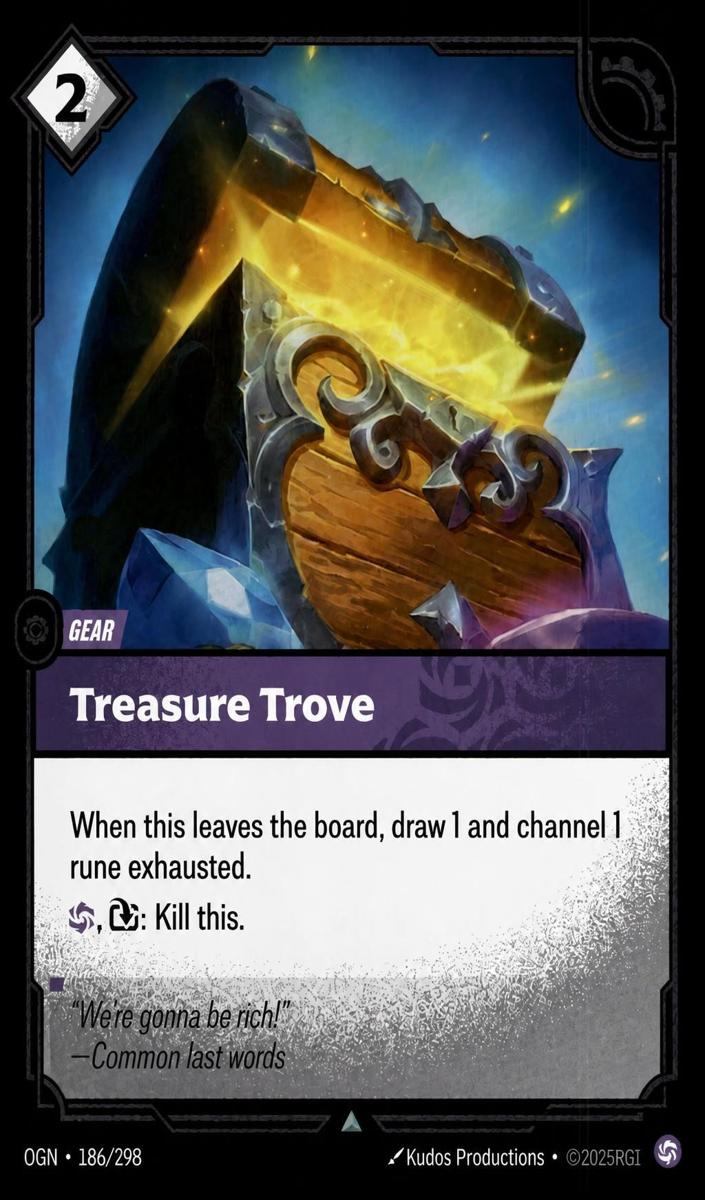2025 Treasure Trove [Foil] #186