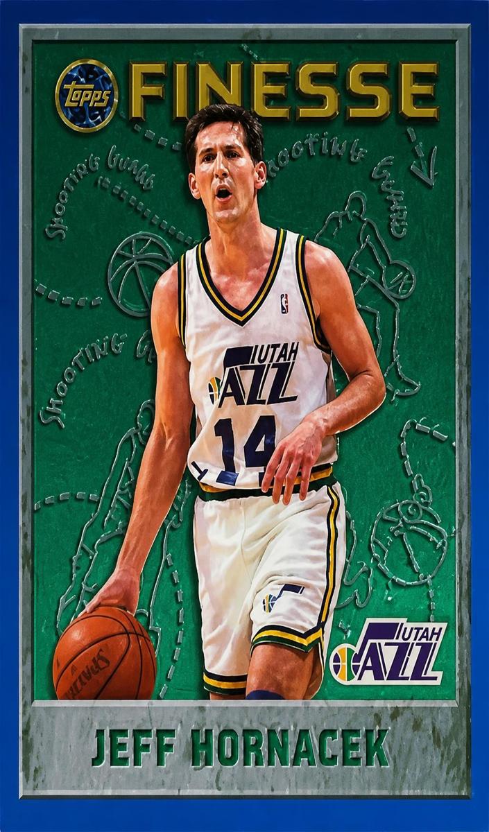 1995 Jeff Hornacek [w/ Coating] #48