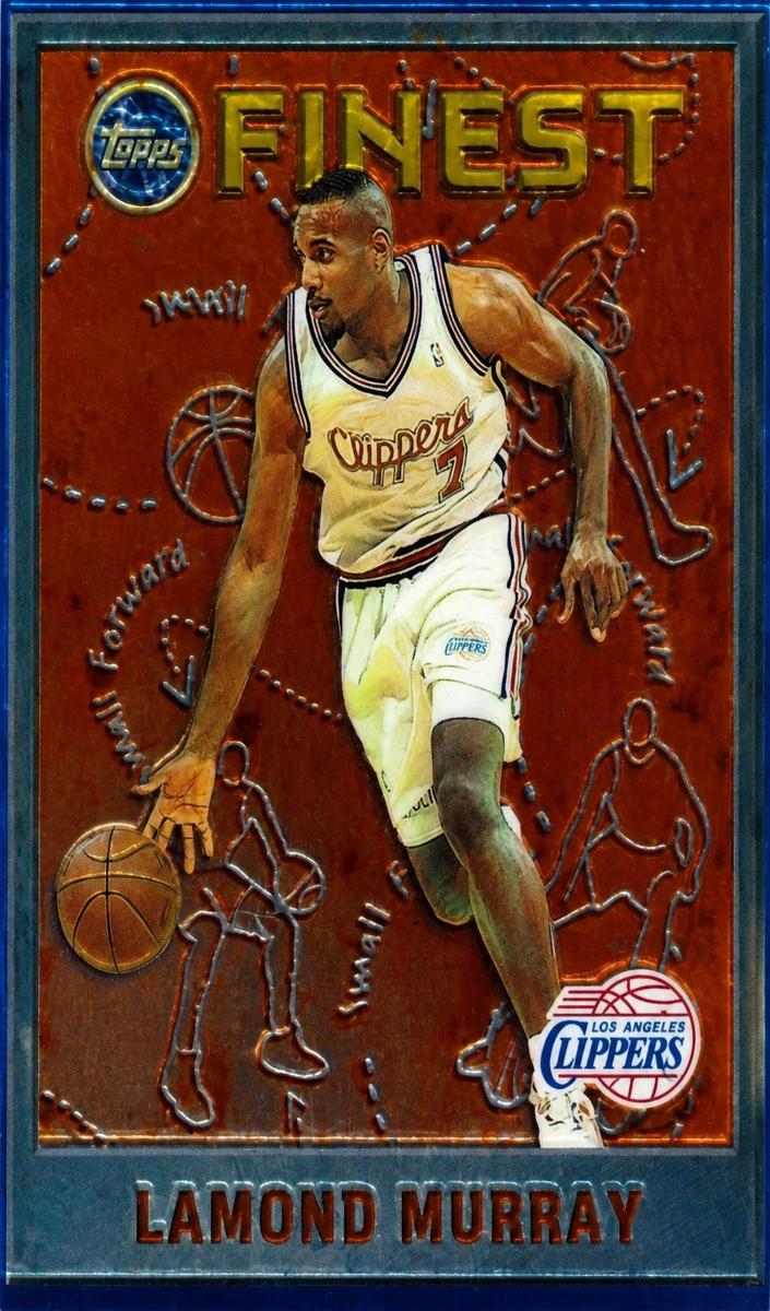 1995 Topps Finest Lamond Murray #6 card