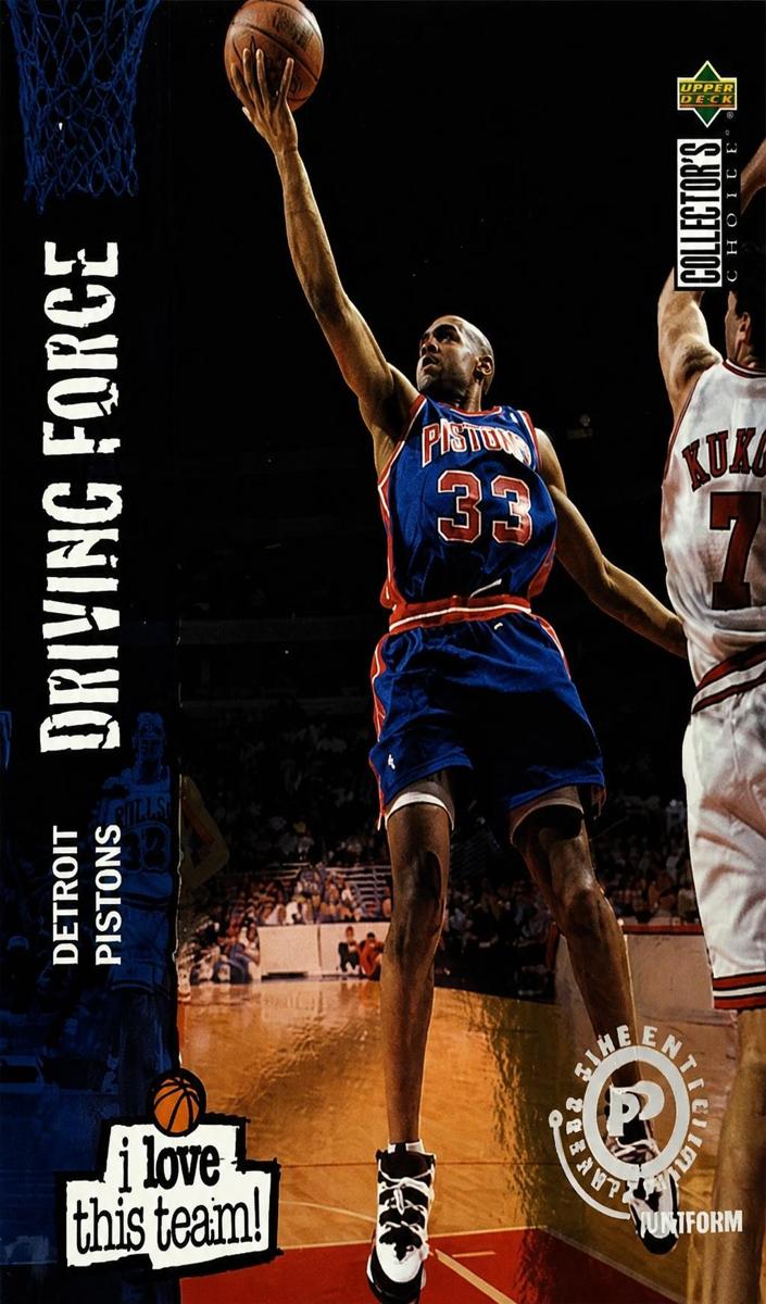 1995 Grant Hill [Platinum Player's Club] #373