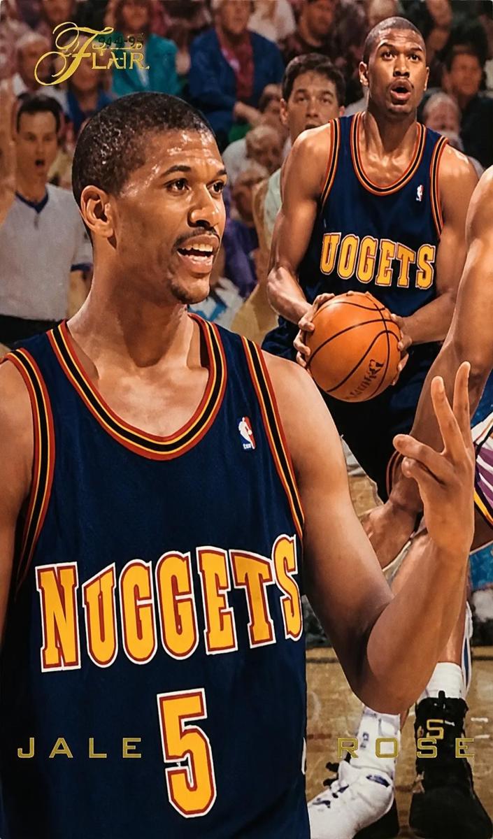 1995 Flair Jalen Rose #33 card