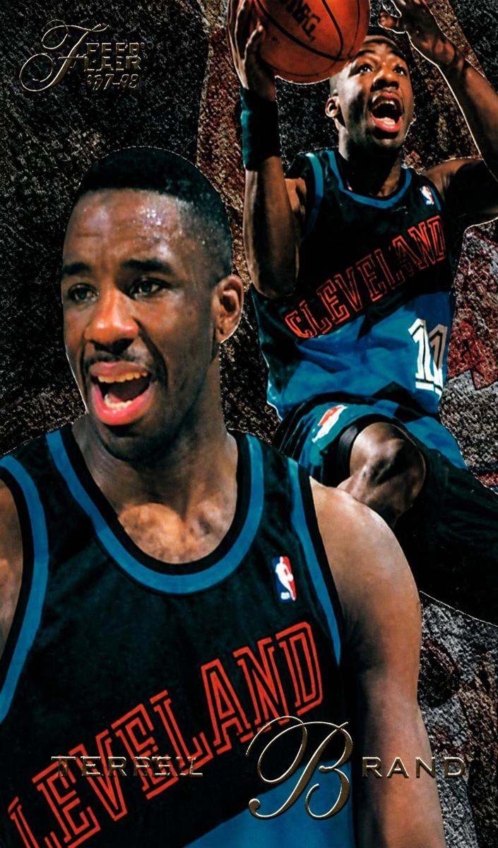 1995 Flair Terrell Brandon #19 card