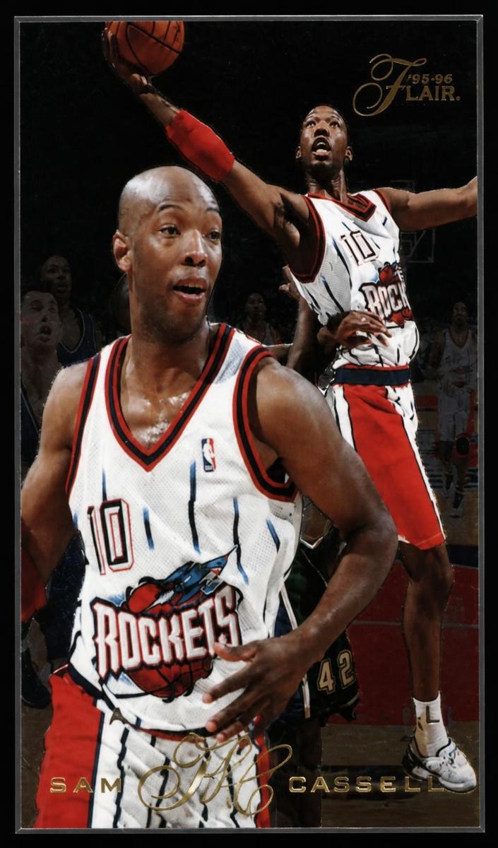 1995 Flair Sam Cassell #166 card