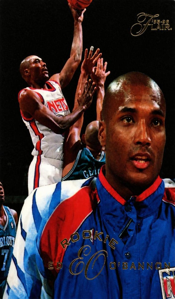 1995 Flair Ed O'Bannon #211 card