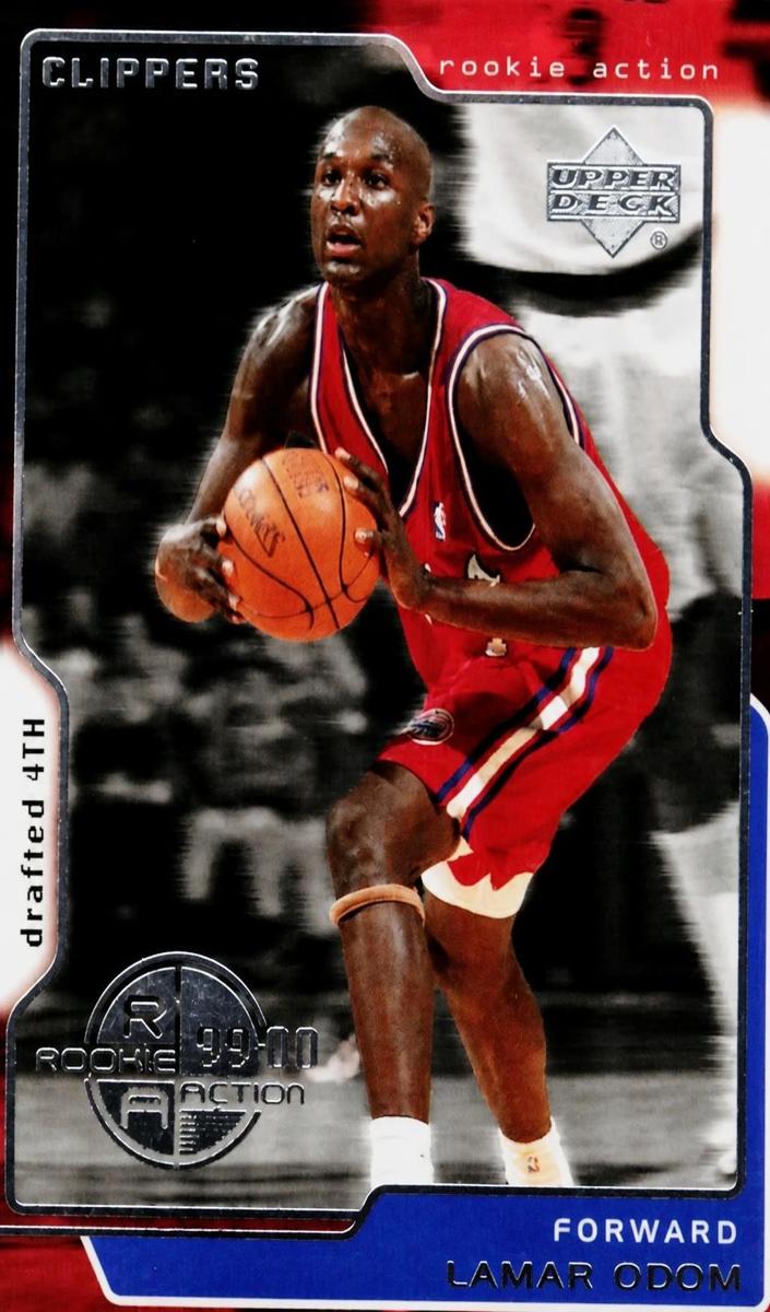 1999 Upper Deck Lamar Odom #319 card