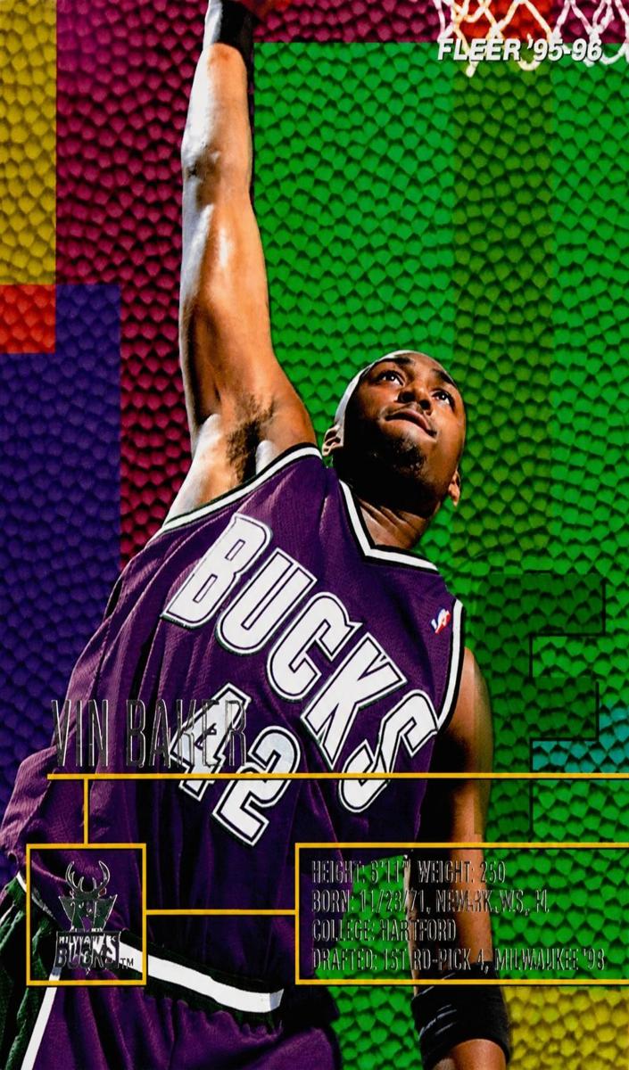 1995 Fleer Vin Baker #100 card