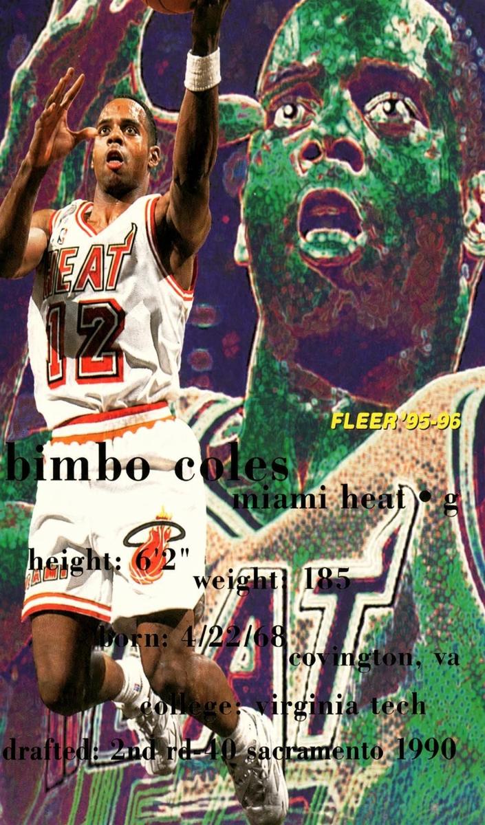 1995 Fleer Bimbo Coles #93 card