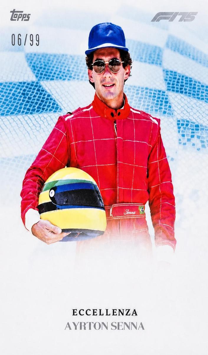 2025 Ayrton Senna [Blue] #NNO
