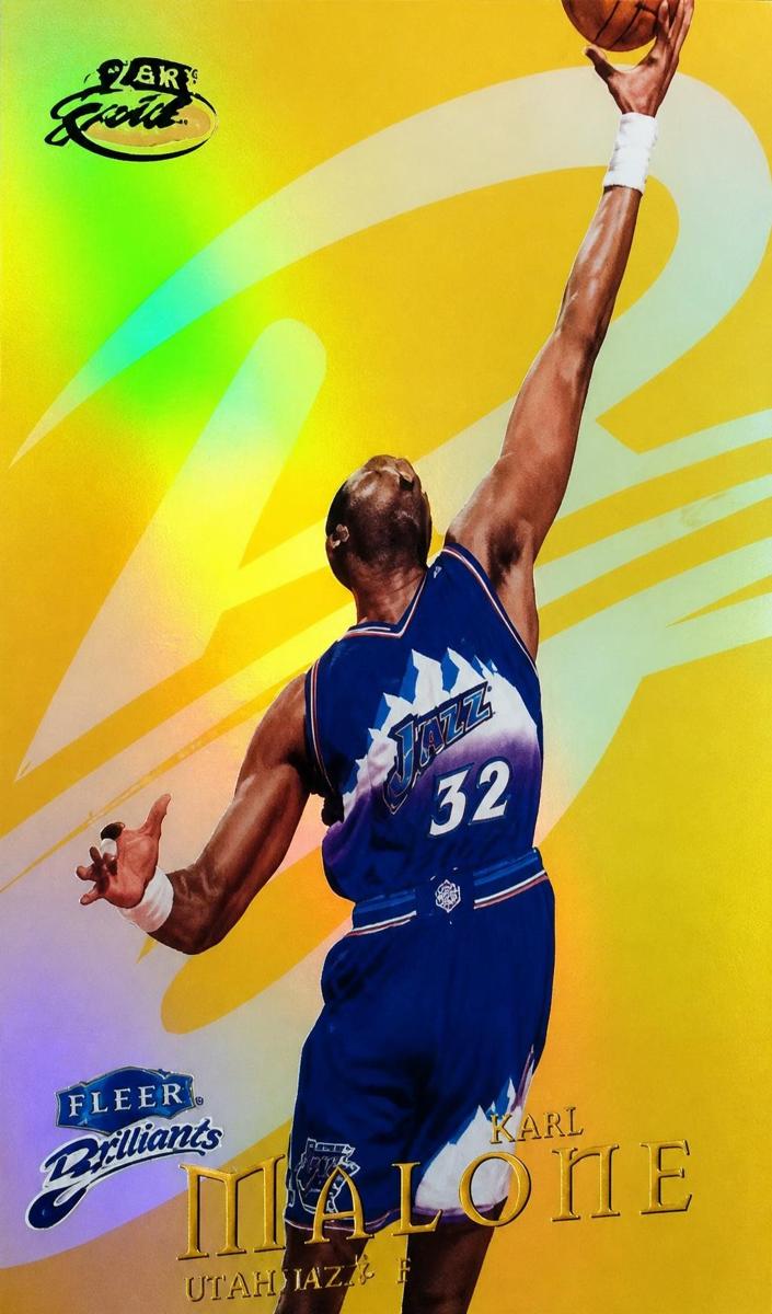 1998 Karl Malone [24kt Gold] #75
