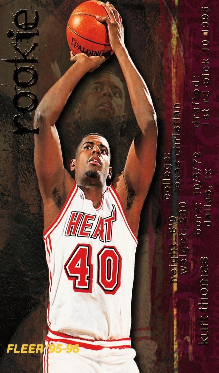1995 Fleer Kurt Thomas #313 card
