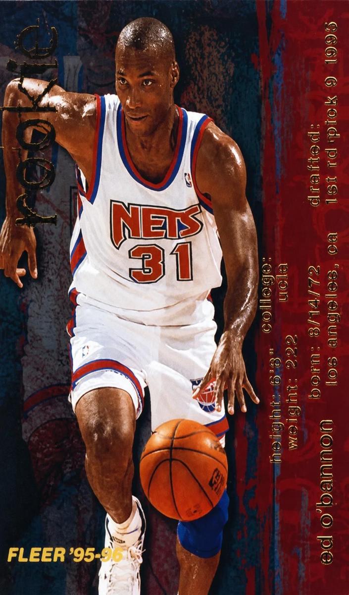 1995 Fleer Ed O'Bannon #301 card