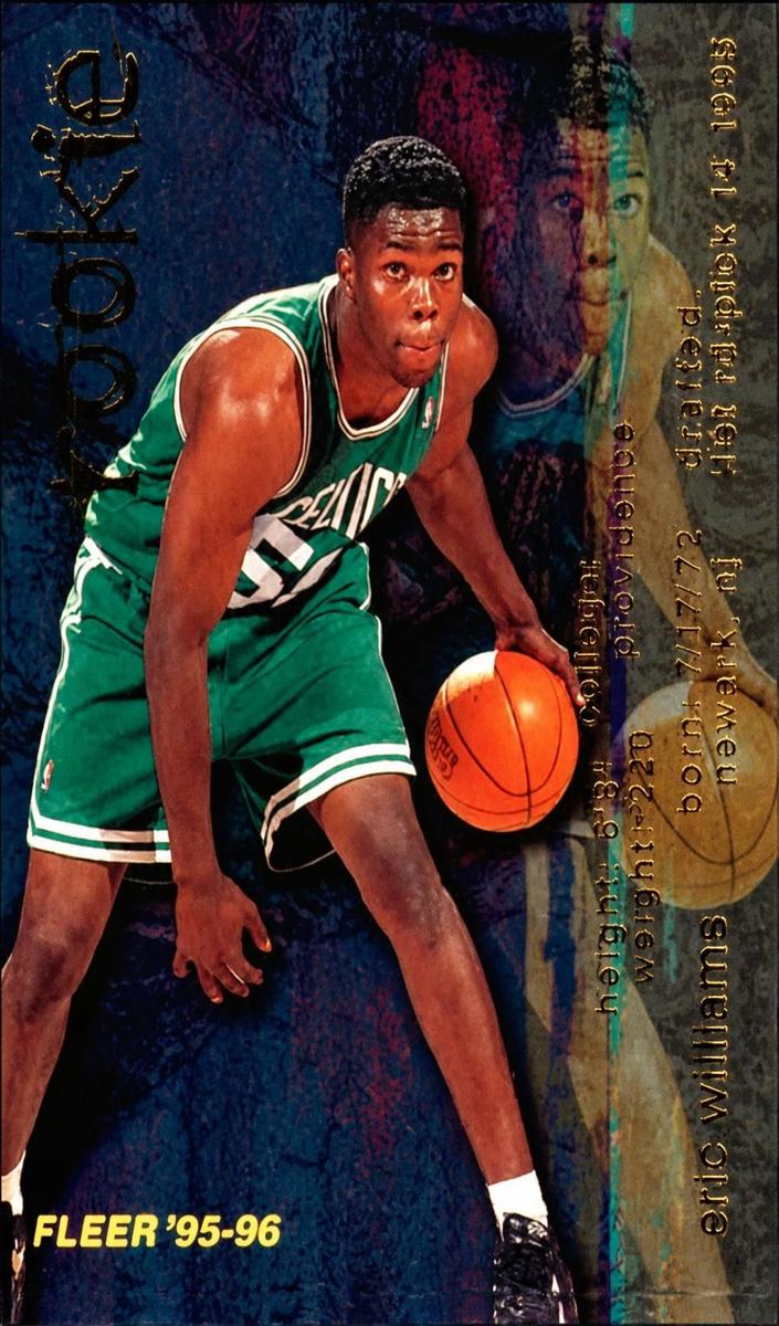 1995 Fleer Eric Williams #317 card