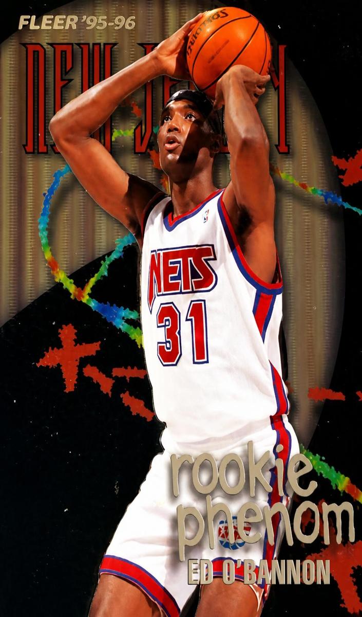 1995 Fleer Ed O'Bannon #3 card