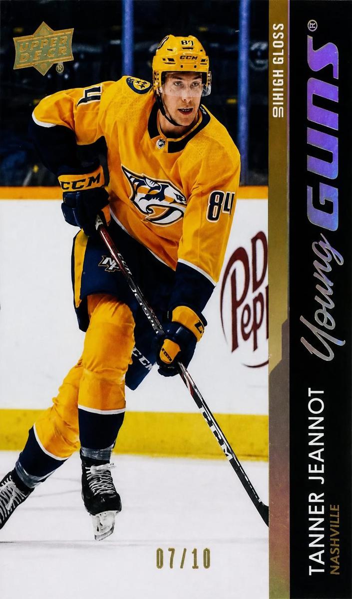 2021 Upper Deck Tanner Jeannot [High Gloss] #222 card