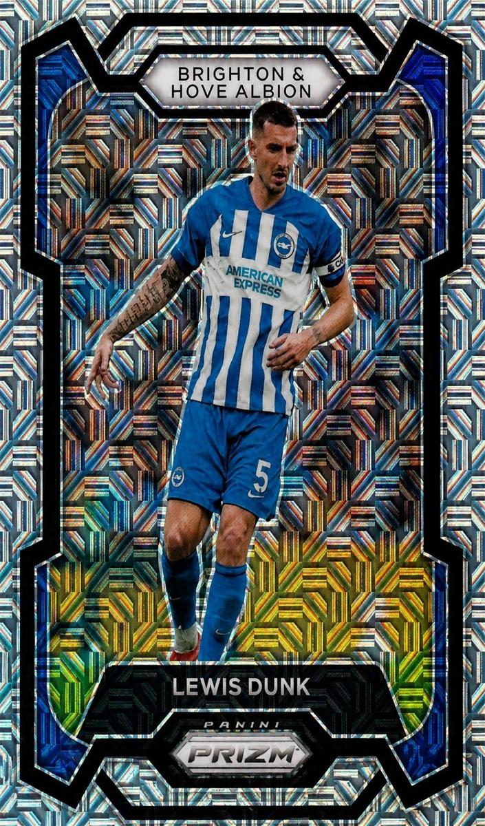 2023 Panini Prizm Premier League Lewis Dunk #92 card