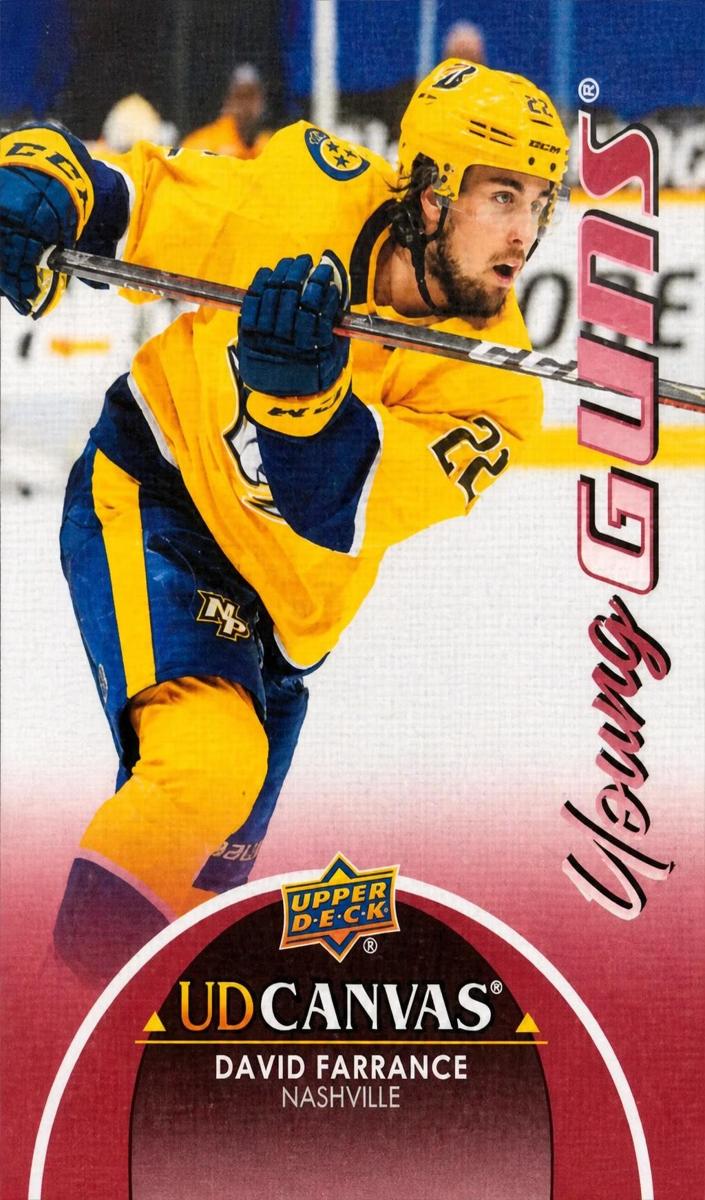 2021 Upper Deck David Farrance #C98 card