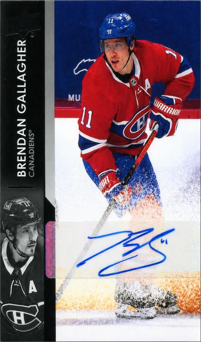 2021 Upper Deck Brendan Gallagher #97 card