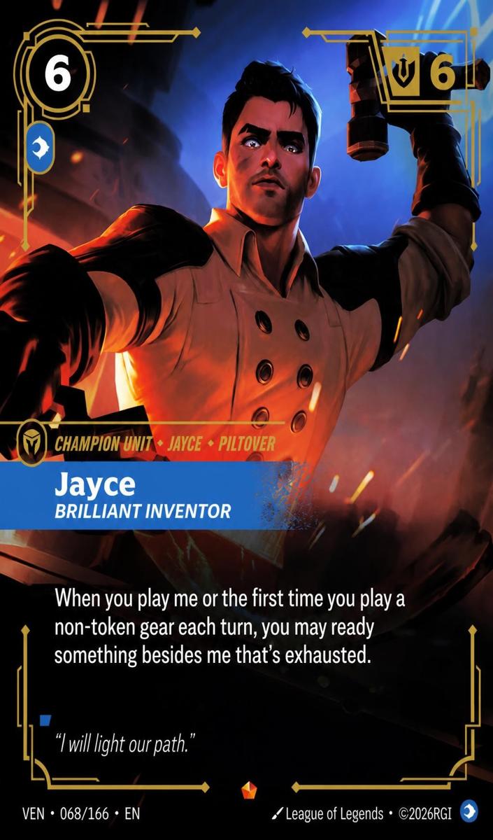 2026 Jayce, Brilliant Inventor [Foil] #68